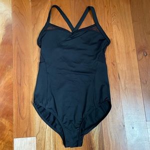 Child Medium Black Bloch Leotard